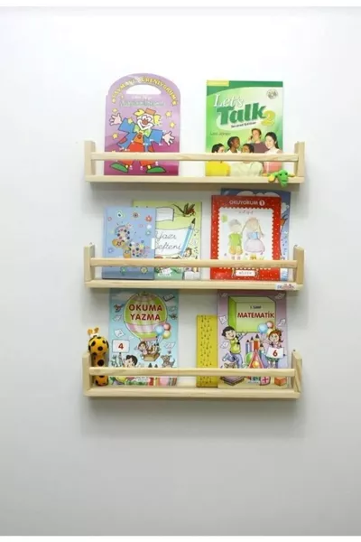 Montessori Boekenkast Educatief Kinderrek  cm 3-delig van Berk