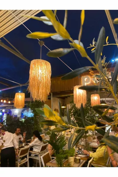 Rhodes Raffia Straw Design Bohemian Chandelier