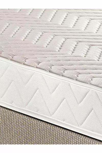 Лейла Пълно Ортопедично Гъбесто Матрак Бял см