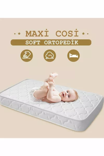 Maxi Cosi Sweet Cotton  см Ортопедичен пружинен матрак Луксозен ортопедичен памучен  пружинен матрак