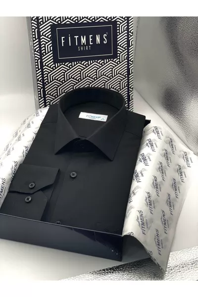 Classic Long Sleeve Checkered Swift Gift Box Men's Shirt 