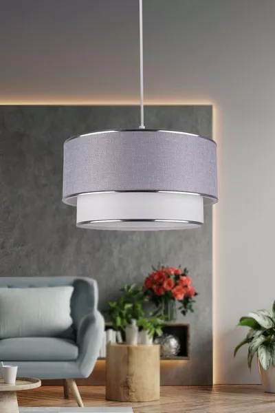 Полилей Ацеля с висящи кристали за всекидневна и спалня