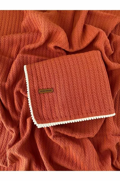 Cunda Serie Strickmuster % Baumwolle Babydecke Pflasterstein //  cm