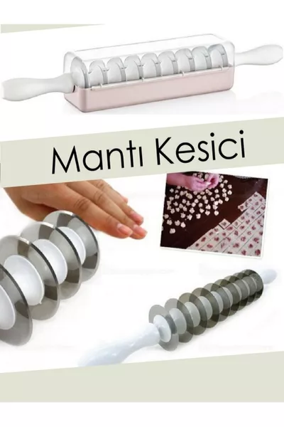 9-Blade Practical Rolling Ravioli Cutter