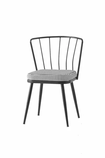 6 chaises de jardin noires pour cuisine, salon et salle à manger