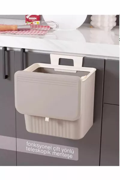 Кош за боклук с бюро и закачалка за шкаф на Лт кухня