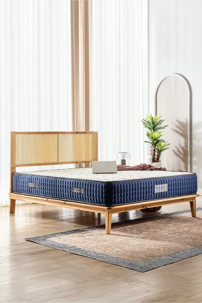 سرير نوابض مع حقيبة تدليك علاجية عظمية