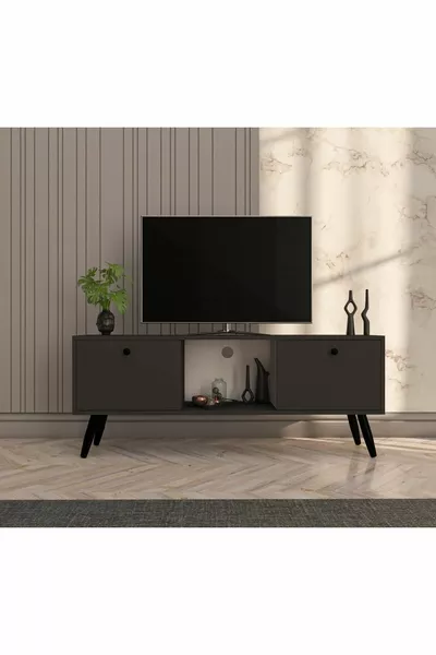 Force TV Unit  Cm, Anthracite, TV Stand, Affordable TV Unit, Modular Unit