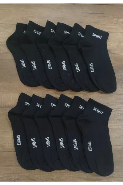 Men's -Pack Half-Calf Sports Socks Economical