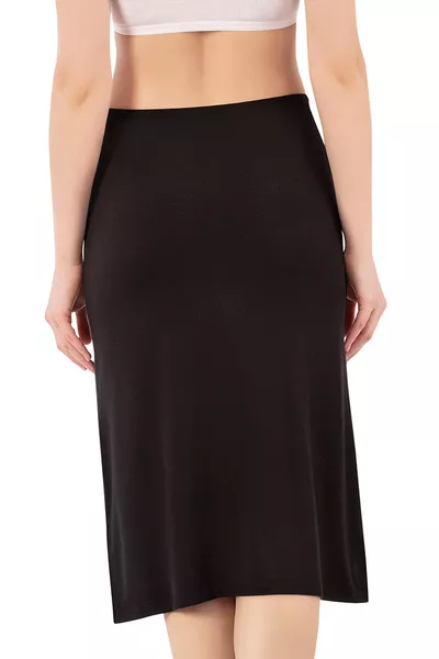 Özkan Women's Viscose Knee-Length Medium Slip Dress Jumpsuit