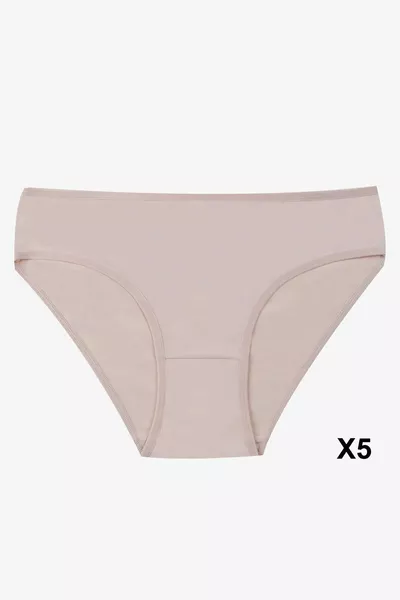 سروال داخلي نسائي ٥ قطع مطاطي