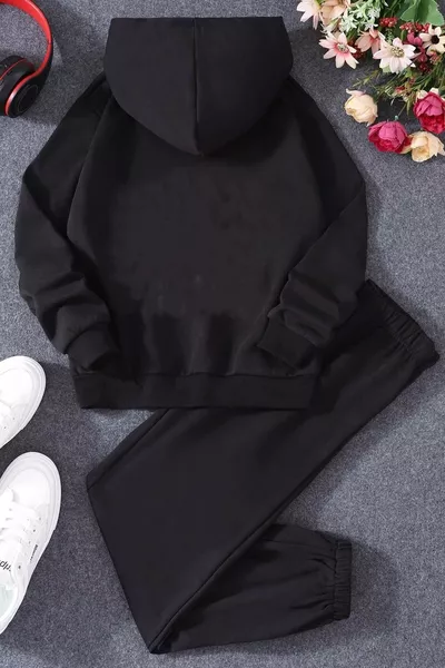 Kids Children's Cute Cat Tracksuit