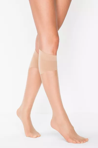 Нови чорапи за панталони с цвят на телесната кожа, против хлъзгане за цял ден