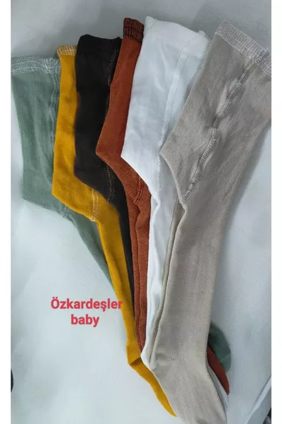 Lot de 6 chaussettes bébé avec culotte