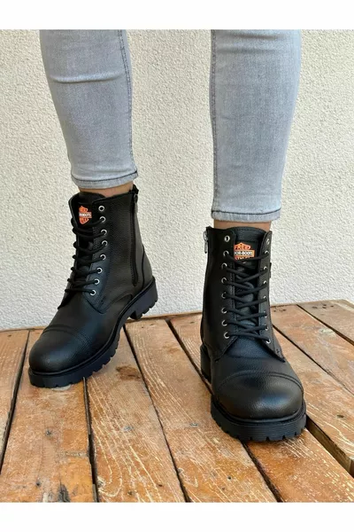 بيو مضمونة المطاط قوي مرنة مياه الشتاء والبرد والدليل على الرجال الدانتيل متابعة الأحذية البريدية