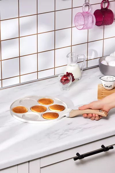 Padella per Pancake in Ghisa Biogranit Mutfaksever  cm