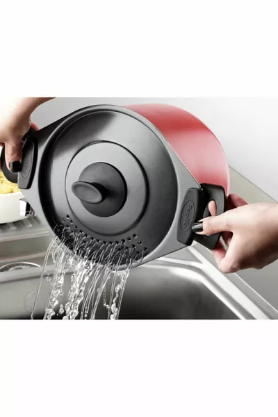 Redıo Makarna Mantı Tenceresi  Cm - Süzgeçli Tencere