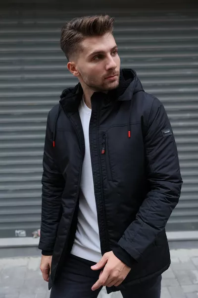 Мужская куртка с внутренним мехом, водо- и влагонепроницаемая