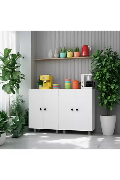 Mobile Multiuso Armadio da Cucina Dispensa  cm