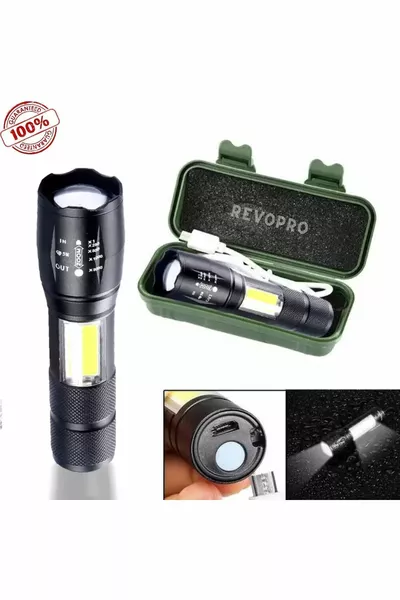 Сверхмощный светодиодный фонарь для зарядки USB мощностью 5 Вт