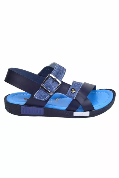 Kiko SB  Orto Pedik Jongens Sandalen Slippers Zwart - Blauw