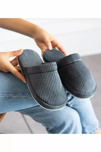 شبشب منزل شتوي للجنسين مع شباشب رجالية نسائية WINTER WICK