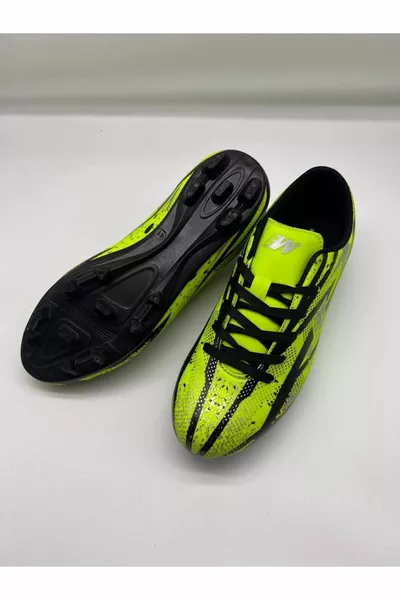 CHAUSSURES DE FOOTBALL VERT FLUO HOMME