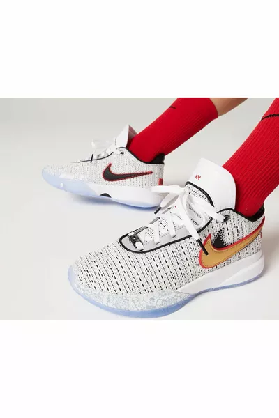 Kinder Basketball Schuhe Lebron xx Trinity  Weiß