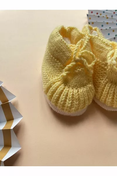 Baby Handgestrickte Stiefeletten