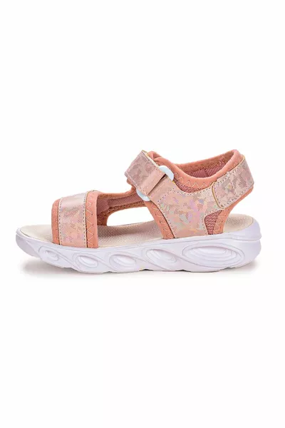  Hologram Lighted Casual Girls Velcro Sandals Shoes