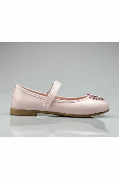 Girls' Heart Ballet Flats, Velcro Orthopedic Ballet Flats