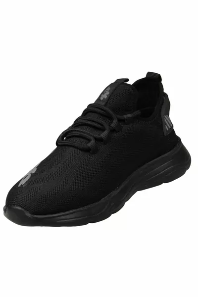 Mp  أحذية رياضية عارضة نسائية سوداء