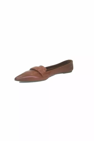 شقق الباليه الجلدية النسائية 