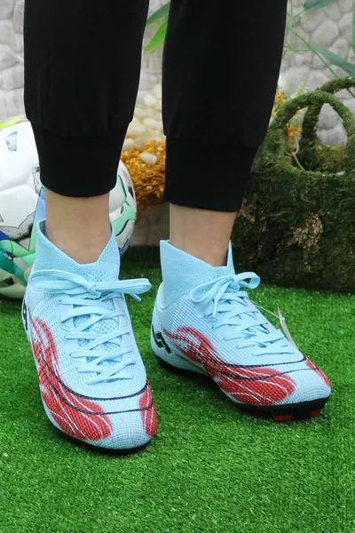  chaussettes produit original gazon terrain astroturf chaussures de football hommes chaussures de football