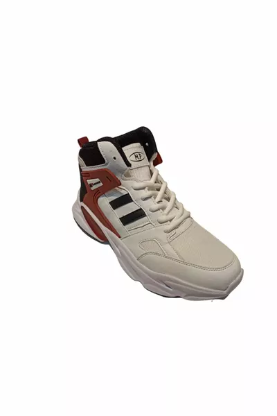  حذاء كرة سلة أنوراك للرجال باللون الأبيض بورجوندي