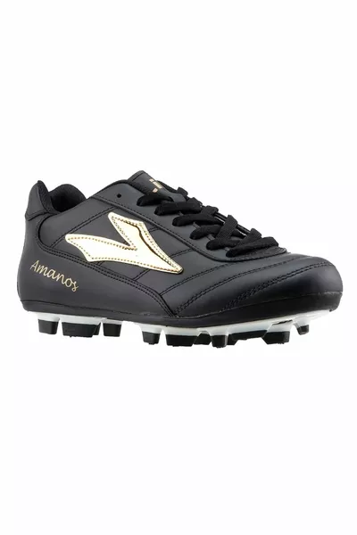 Amanos Match Black Gold Men's Football Boots