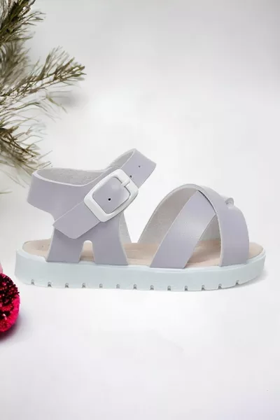 Lilas Sandales Unisexe pour enfants