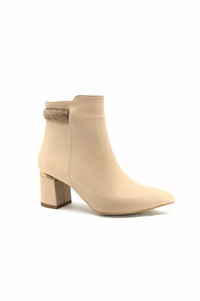 Feles Ankle Stripe Stone Bottes basses classiques pour femmes NUT