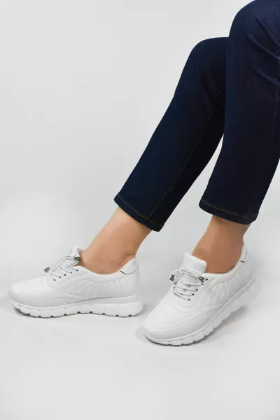 الأبيض العظام وسادة وحيد أمي الرياضة المشي تشغيل أحذية التدريب التشريحية