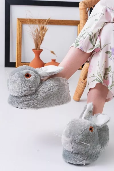 Women's Smoked Rabbit Pantduf Domestic Boots