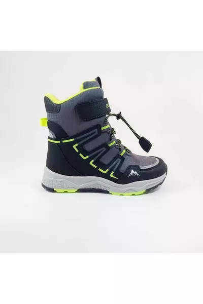  طارد المياه الأولاد الفيلكرو أحذية الثلج المرنة