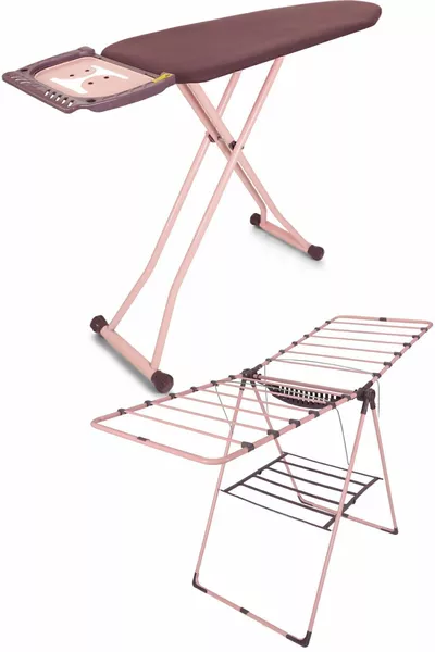 Table à repasser Silvia Ironika Ensemble de séchoirs à tubes épais - Mûre