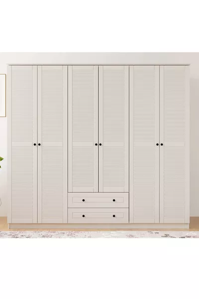 Armadio Diva Counry 6 Ante 2 Cassetti