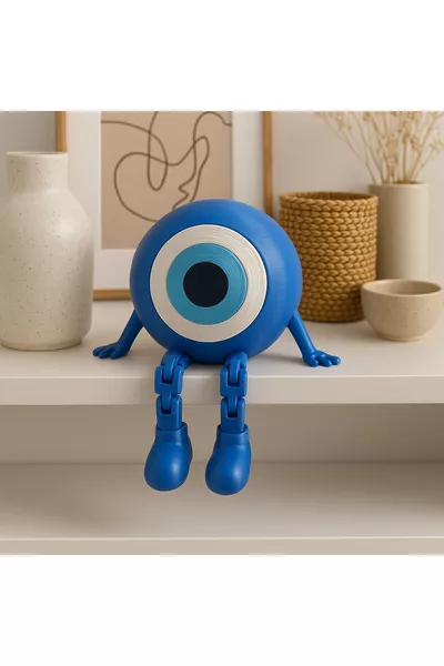 Objet décoratif mignon en forme d'œil porte-bonheur