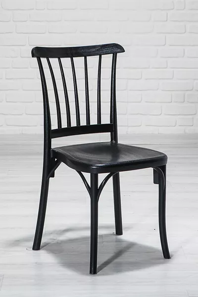 4 Violet Black Chairs / Balcony-Garden-Kitchen