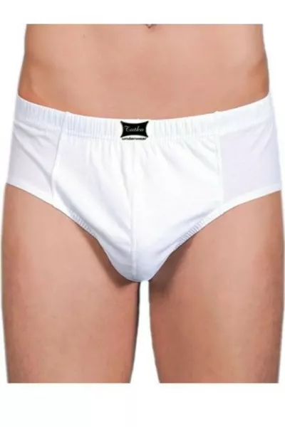  Herren Weiße Briefs 6er-Pack