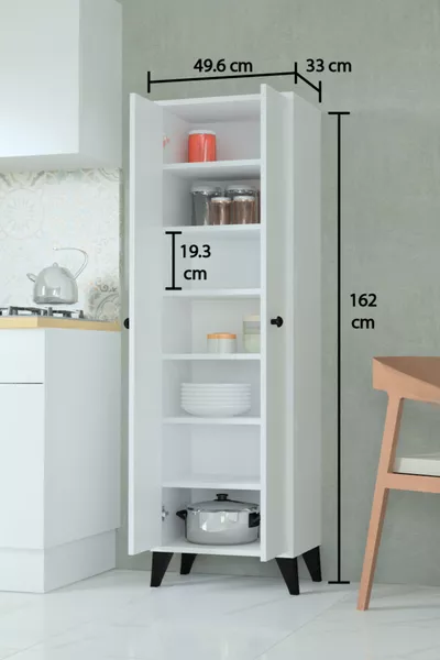 Ilgaz 7-Shelf Bathroom Cabinet