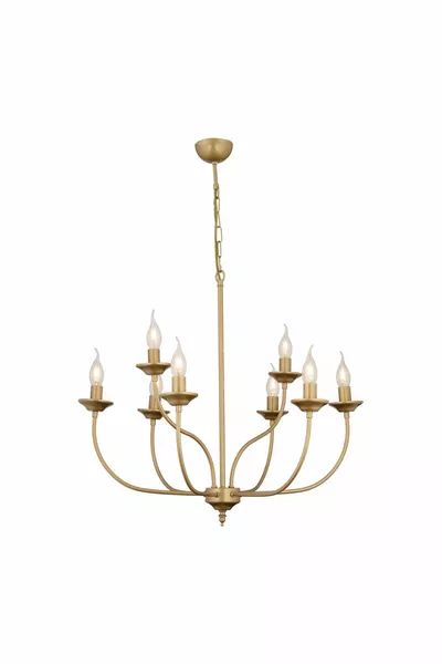 Ariane 8-Light Antique Modern Bedroom Large Living Room Chandelier