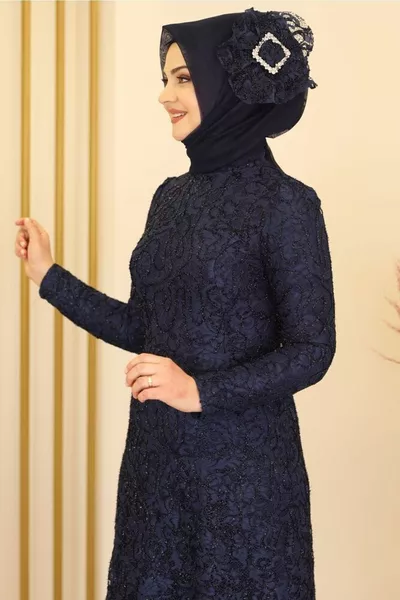 Meyra Abiye Marineblau - Design - 