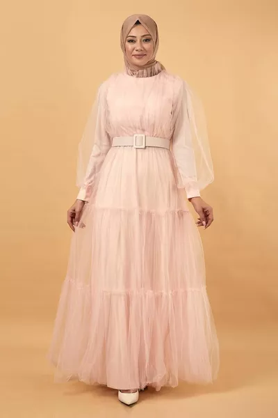 حزام تول مساء اللباس مسحوق 